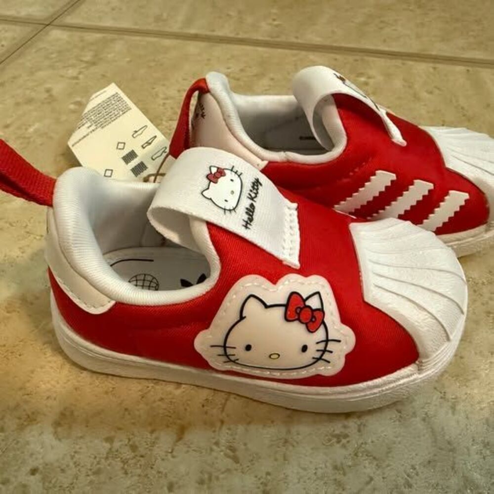 Adidas x Hello Kitty Superstar 360 I Toddler Shoes – Size 4K – NWT